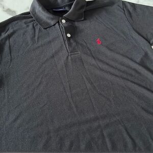 Polo Sport Black Knit Polo Youth L